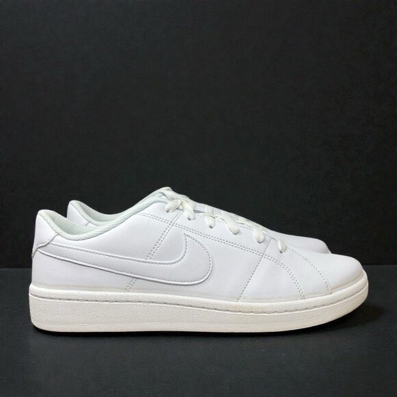 Nike Court Royale 2 Triple White Low Top Sneakers Womens 11 - Picture 14 of 14